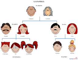 Basic Family Vocabulary In Spanish Free Editable Printable Power Point Spanish Family Tree Spanish Language Learning Elementary Spanish