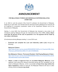 We did not find results for: 25 May 2020 Announcement For Malaysian Citizens And Individuals Entering Malaysia News From Mission Portal