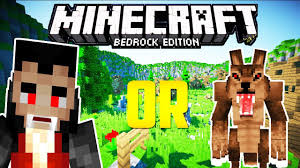 How to make a vampire in minecraft mod? Become A Werewolf Or Vampire In Minecraft Pe Astronomical Expansion Addon Youtube