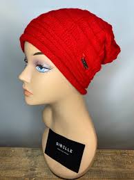 Beanie rouge Sibelle