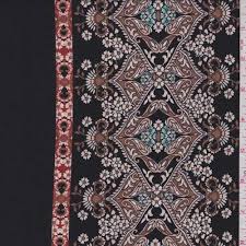 Creating a rag rug using the amish knot/toothbrush rug is so very satisfying. Mocha Black Moroccan Jersey Knit 82140 Discount Fabrics