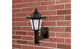Otdair solar wall lantern outdoor, 2 pcs glass solar hanging lantern light waterproof solar wall sconce light fixture wall mount solar outdoor wall lights decorative for front porch, patio and yard. Buy Argos Home Solar Wall Light Outdoor Wall Lights And Lanterns Argos