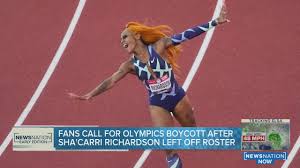 Olympian sanya richards 'truly respects' how sha'carri richardson handled ban former olympic gold medalist sanya richards is speaking about mental health during the games in the wake of simone biles exiting the tokyo summer olympics. Fans Call For Olympics Boycott After Sha Carri Richardson Removed From Roster Youtube