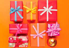 36 this soft velvet pillow set Do You Give Presents Or Gifts Here S The Difference Dictionary Com
