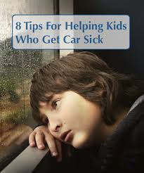 8 Ways To Help Car Sick Kids Car Sick Road Trip With Kids Sick Kids