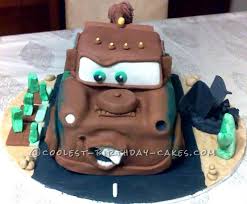 Surprise Birthday Cake For Boyfriend Images Coolest Last Minute Mater Birthday Cake Cool Birthday Cakes Cake Cake Shapes