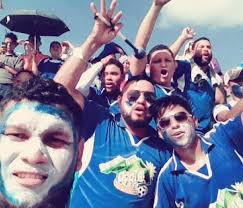 Barra fiel del Deportivo Ocotal