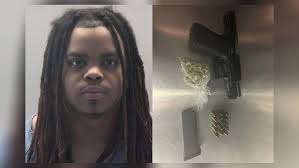 Officers find loaded handgun, drugs during routine traffic stop