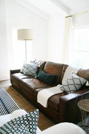 Would you please email your order number and concern to support@potterybarn.com? Leather Sofa Roundup Juniper Home