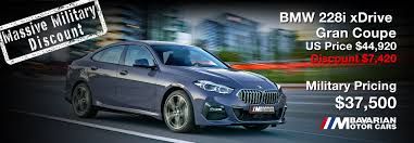 It costs too much money to continuously fix it. Bmw Tax Free Military Sales Bavarian Motor Cars Germany