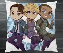 The stratford tower in detroit: Detroit Become Human Connor Hanke Markus Kara Two Side Pillowcases Fanart Pillow Cushion Case Cover Collection Cosplay Gift P1 Movie Tv Costumes Aliexpress