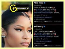 Nicki Minaj has lost another 100k followers in the past 24 hours of coming  as MAGA 'Barbie'.