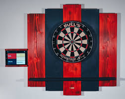 Wooden Dartboard Surround Wandschutz Tablet Halter Made In Berlin Wds Darts Sports In 2020 Wandschutz Spielzimmerdekoration Tablet Halterung