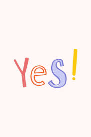 Yes Doodle Word Colorful Hand Lettering Typography Free Image By Rawpixel Com Cotton In 2021 Lettering Words Hand Lettering