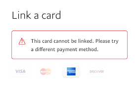 Credit card companies are usually hypervigilant when it comes to detecting suspicious activity, including unusually. Solved Have An Error Called This Card Cannot Be Linked Paypal Community