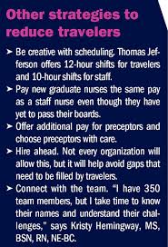 Traveler tightrope: OR leaders balance best practices, reduction strategies 