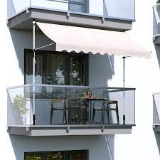 Il offre deux positions possibles : Store A Projection Pret A Poser Stores De Balcon Et De Terrasse Stores Exterieurs Domondo