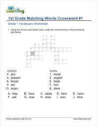 Grade 1 Vocabulary Worksheet Synonyms Vocabulary Worksheets 2nd Grade Worksheets Math Vocabulary