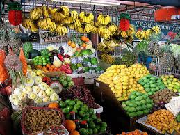 Buy Fruits Veggies From An Actual Outdoor Market Not Walmart This Market Is In The Philippines Philippines Philippines Culture Fruit Stands