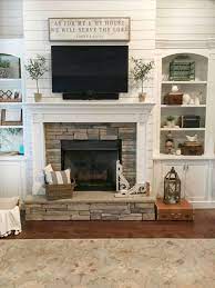 Adorable 50 Cozy Farmhouse Living Room Decor Ideas Https Homeideas Co 240 50 Coz Farm House Living Room Farmhouse Style Living Room Farmhouse Fireplace Decor