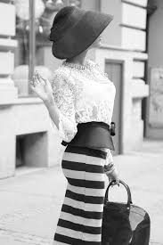 Rayures Confusion Fashion Women Style