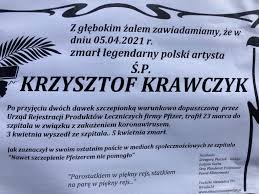 To, co jej samej przydarzyło się przed laty, skłania do refleksji. To Juz Przechodzi Ludzkie Pojecie Wplataja Swoje Foliarstwo W Smierc Krawczyka I Jeszcze Sie Pod Tym Podpisuja Polska