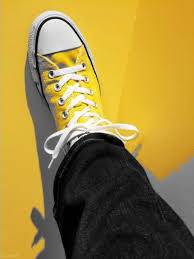 Black And Yellow Aesthetic Yellow Aesthetic Credit To Bonniet Yellow Aesthetic Black Aesthetic Chuck Taylor Sneakers