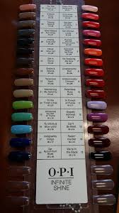 the amazing color selection from infinite shine by opi 30