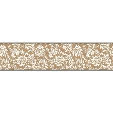 So much choice and all available in all scales 12th 16th 24th etc. York Wallcoverings Bistro 750 Damask Wallpaper Border Kb8560b The Home Depot Damask Wallpaper Damask Decor Wallpaper Border