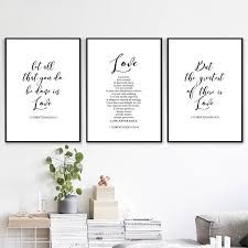 Your corinthians love never stock images are ready. Bible Verse 1 Corinthians Inspirational Quotes Canvas Painting Pictures Scripture Christian Print Posters Home Wall Art Decor Buy At The Price Of 2 65 In Aliexpress Com Imall Com