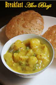Puri Bhaji Recipe Breakfast Aloo Bhaji Recipe Aloo Bhaji Without Onions Garlic Yummy Tummy Bhaji Recipe Puri Recipes Papaya Recipes