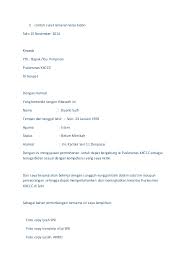We did not find results for: Contoh Surat Lamaran Di Klinik Bersalin Contoh Surat