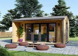 abris de jardin en bois pas cher qualite au meilleur prix bureau de jardin chalet de jardin habitable maisons prefabriquees modernes