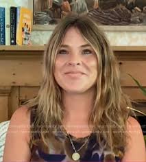 WornOnTV: Jenna's tie-dye sleeveless dress