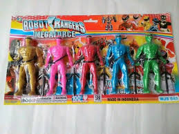 The power rangers are back! Mainan Robot Power Rangers Megaforce Isi 5 Lazada Indonesia