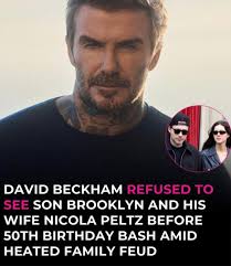 David Beckham 50th Birthday Where Was Brooklyn