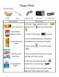 Empowered By Them Puppy Chow Recipe Puppy Chow Recipes Visual Recipes Preschool Cooking