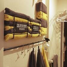 バス トイレ 洗面所収納棚 ダイソー タオル収納 風呂場 などのインテリア実例 2018 07 05 21 33 38 roomclip ルームクリップ 収納 アイデア 洗面所 収納 インテリア 収納