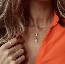 Collier Gold Bar 14k Geel Goud Chula Jewellery