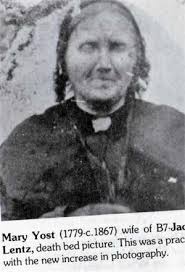 Mary Eva (Yost) Lentz (1778-1867)