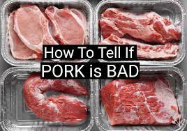 Raw pork chops that have spoiled will have a sour smell to them, look dull in color, or might be slimy in texture. How To Tell If Pork Is Bad It Smells Funny Kitchensanity