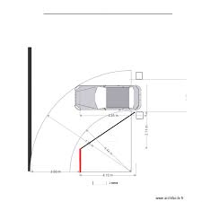 Parcours Auto Rayon De Braquage Autoturn 610 Cm Plan Dessine Par Marc Gasnier
