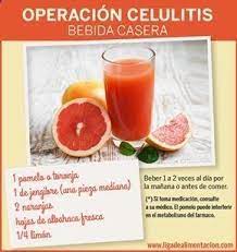 Jugos Bebida Natural Contra La Celulitis Verano Celulitis Pomelo Naranja Dietas Celulitis Dieta