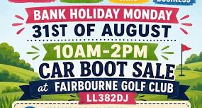 Bank Holiday Bootsale at Fairbourne Golf Club