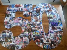 Toen Mijn Man 50 Jaar Abraham Werd Heb Ik Een Stuk Karton Uitgesneden En Daar 135 Fot 50ste Verjaardag Decoraties Verjaardagsfeestje Ideeen Verjaardagsideeen
