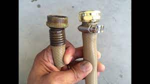 We've all done it, whether the hose got caught under the lawn mower or if the ends got frayed. How To Fix Damaged End Of A Garden Hose Youtube