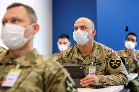 The quotes are all related to war because logistics was practically invented by the military. Covid Vaccination Crisis National Guard Is Being Mobilized