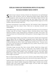 Dalam ebook ini materinya lengkap banget, step by. Pdf Sebuah Panduan Bagaimana Menulis Kalimat Bahasa Inggris Yang Efektif Muba Mnj Academia Edu