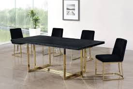 Heidi Black Dining Chair 776 Meridian Furniture Dining Chairs In 2020 Gold Dining Room Dining Table Gold Velvet Dining Chairs