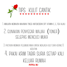 Maybe you would like to learn more about one of these? 4 Asas Kecantikan Kulit Muka Tanpa Jerawat Aju Azura